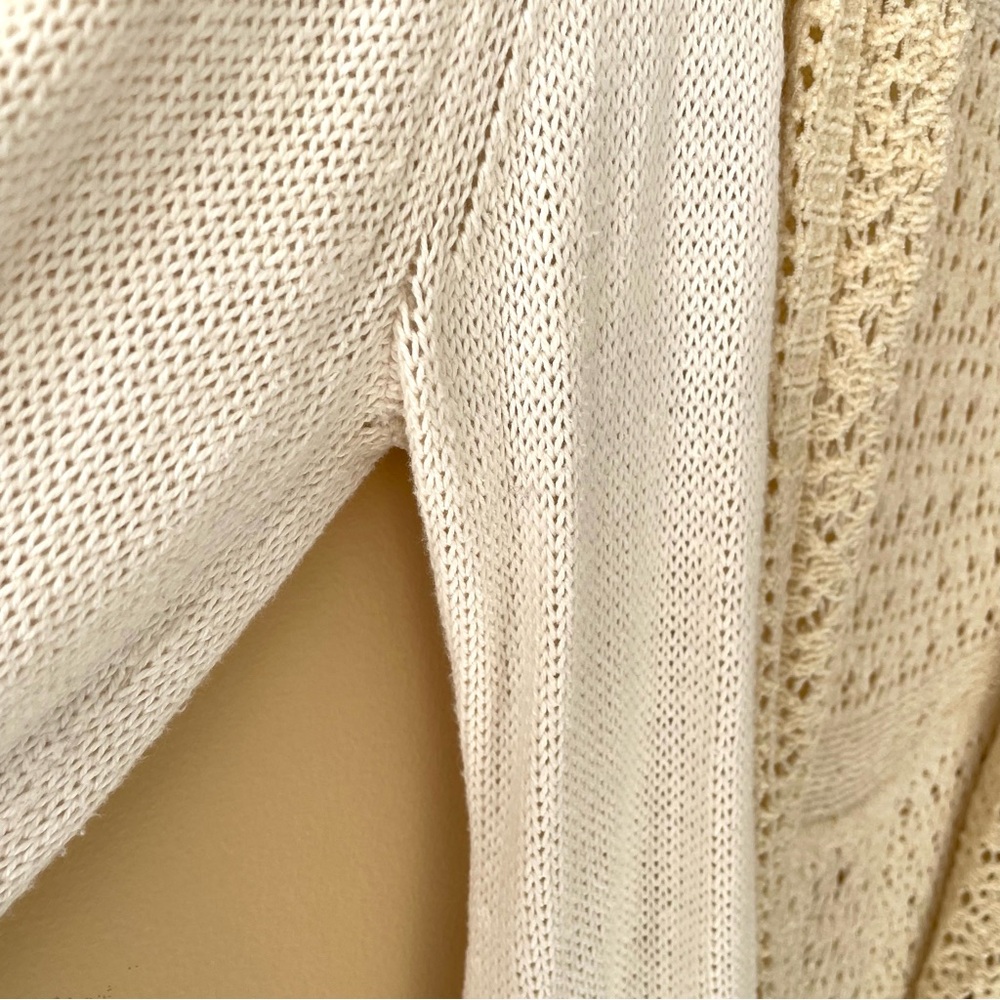 🔻LAST CHANCE🔻 ANGEL OF THE NORTH x ANTHROPOLOGIE Cotton Wool Open Cardigan - Picture 9 of 9